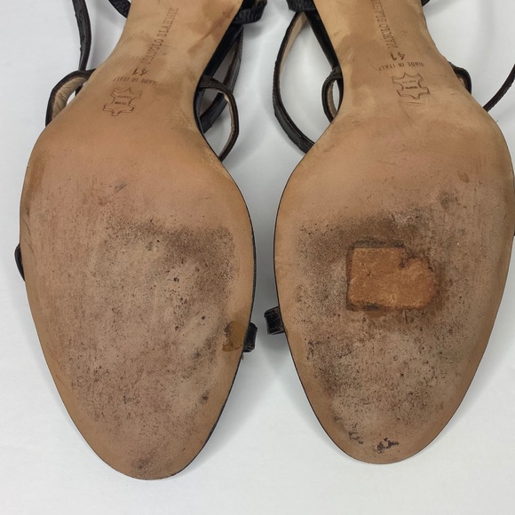 AUTHENTIC MANOLO BLAHNIK STRAPY HIGH HEELS PRETTY - Picture 14 of 16